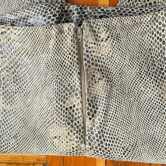 Lucid Leather Snake Print Pants Size 7 - Picture 7 of 9